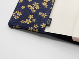 A5 Fabric Cover - Japanese Sakura Motif