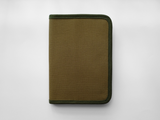 A5 Fabric Cover - Olive Green [Piping]