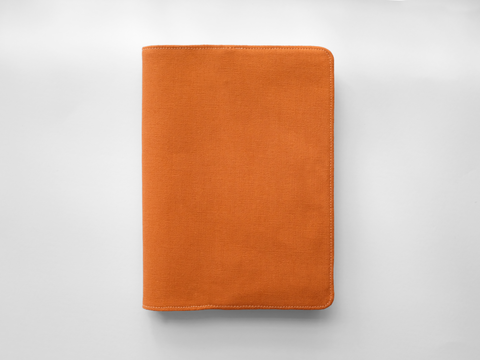 A5 Fabric Cover - Orange